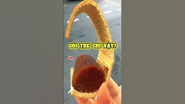 Vì Sao Kẹo Dừa Này Gói Trong Tre? #food