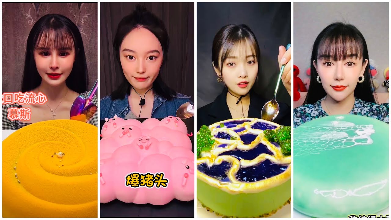 [ASMR Dessert] Mousse Cake ASMR/Mukbang 먹방 | Eating Sound