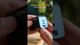 El mejor cargador compacto de hasta 67W. / Diego Bastián. #anker #tech #ankercharger #ankerprime