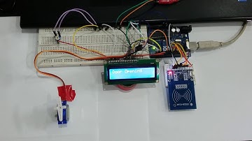 Door Security System Using Arduino and RFID RC522