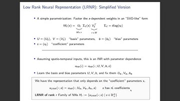 1W-Minds, April 24, 2025:  Donsub Rim, Low Rank Neural Representation of Hyperbolic Conservation Law