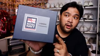 Unboxing a G-SHOCK Inspired by a ROYAL NAVY AIRCRAFT CARRIER!