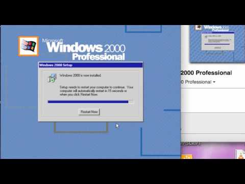 installing win2k -part 2 - A+ Certification exam preparation - YouTube