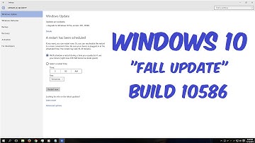 Windows 10 "Fall Update" is HERE (See Description)