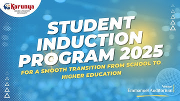 Student Induction Program | Day 6 | Aug 2025 | Karunya University | Coimbatore