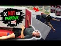 DO NOT DO PARKOUR AT 3 AM!! *CAN'T BELIEVE THIS HAPPENED!*
