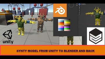 Colorize Polygon SYNTY models in blender - EASY