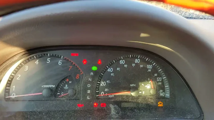 Cold start on the 2002 Toyota Camry