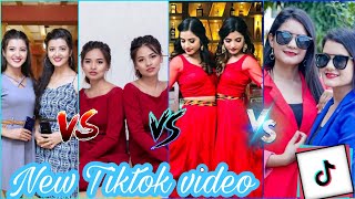 New video of Tiktok Twins || Prisma Princy || Deepa Damanta || Smarika Samarika || Ixchita Bixchita