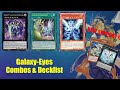 Yugioh galaxy eyes  new support  2  3 card combos  decklist