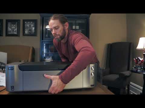 Canon Pixma Pro-100 unbox, setup &amp; print