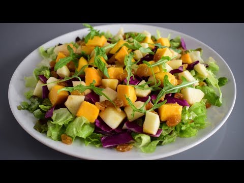 Vidéo: Salade Sucrée Au Melon Et Aux Noix