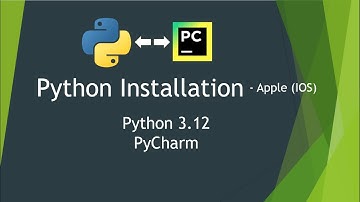 Python 3.12 & PyCharm Installation for Apple IOS || PyCharm & Interpreter Download steps