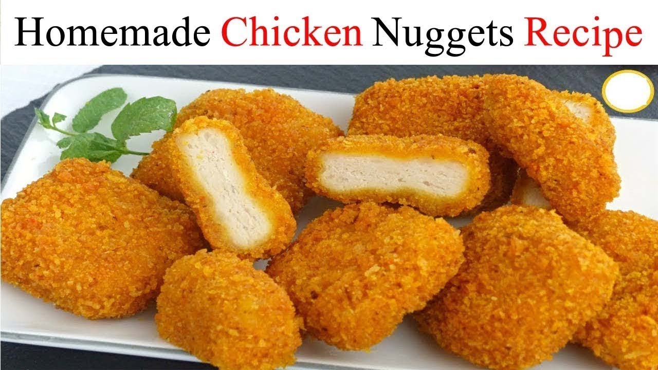 Homemade Chicken #Nuggets Recipe food studio| How To Make Crispy ...