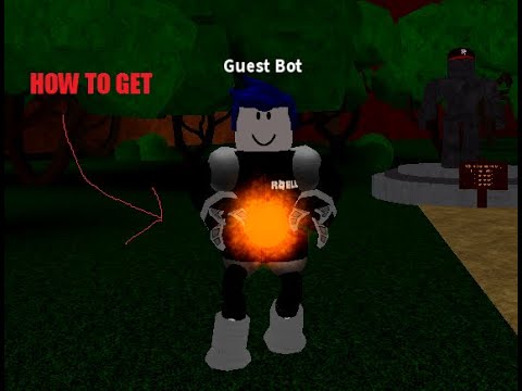 How To Defeat Guest 666 And Get The Fire Orb In Roleplay World Name Youtube - summoning guest 666 roblox story invidious