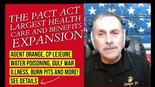The PACT Act - New Law Expands Health Care for Toxic Exposure FAQs