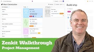 Zenkit Project Management Walkthrough screenshot 1