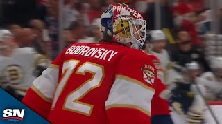 Sergei Bobrovsky Makes Back-To-Back Breakaway Saves vs. Bruins