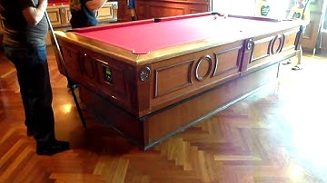 Self Leveling Pool Table