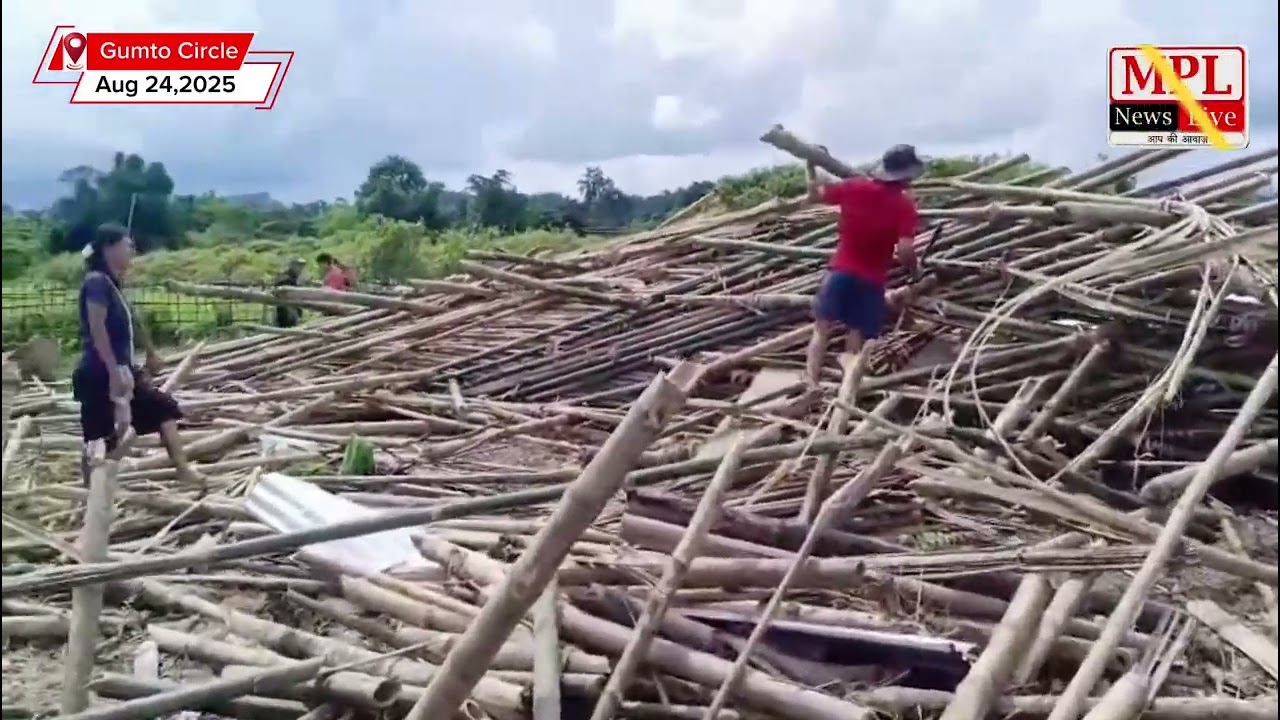 Assam Forest Dept. Evicts Bamboo House at Konanoi/Bogoli in Arunachal Without Notice