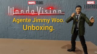Unboxing Marvel Legends: Agente Jimmy Woo. #wandavision