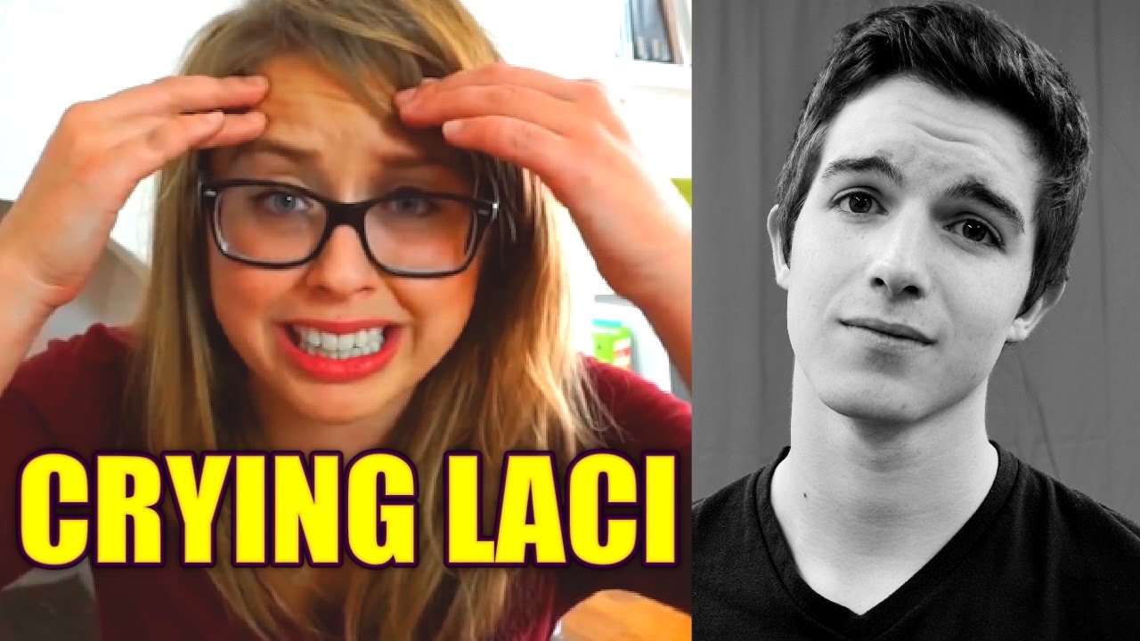 feminist baby Angry Laci Green Cries about Trump!