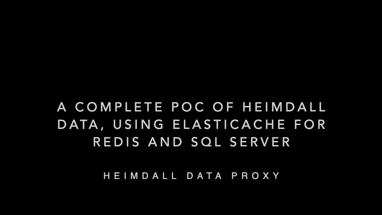 How to Configure the Heimdall Proxy with Amazon ElastiCache and RDS ...