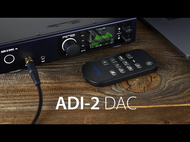 Двухканальный ЦАП и усилитель для наушников RME ADI-2 DAC FS