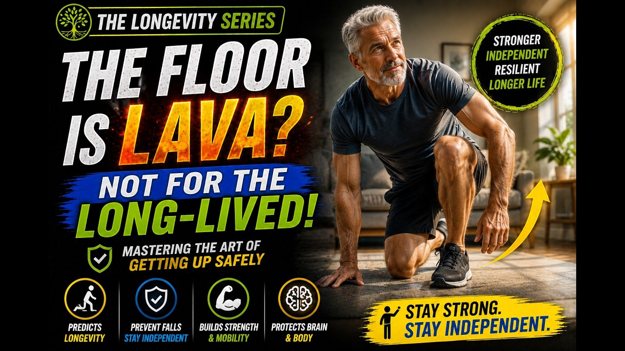 The Floor Is Lava? Not for the Long-Lived! | The Ultimate Longevity Movement Test