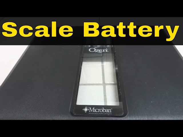 Replacing the battery in Balanzza Mini Rechargeable Scale – The