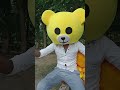 teddy bear park me comedy prank | teddy bear prank in park #shorts