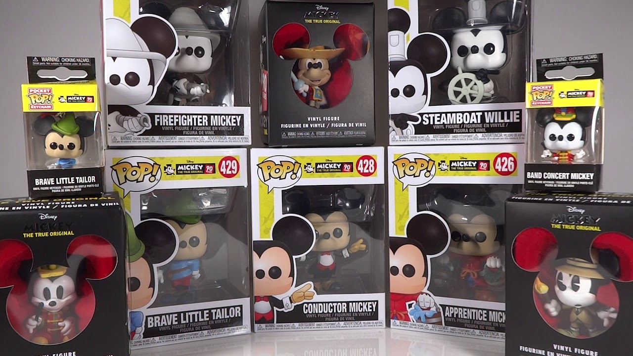 Mickey Mouse 90th Anniversary Funko Pop And Mystery Minis Disney Figure