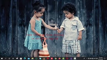C# :- Fade Effect on Form Closing in WinForms Application in Visual studio 2017
