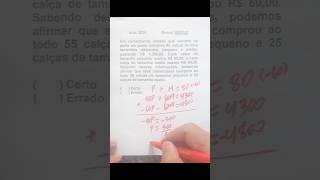 Sistema linear #matematica #algebra