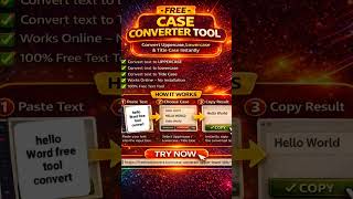 The Case Converter tool on **FreeToolConvert.com** is designed with privacy in mind. Your text is