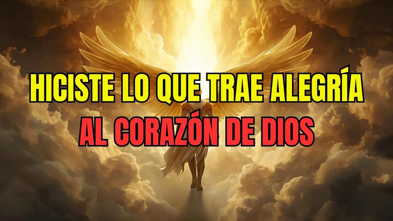 Elegidos, Hoy Finalmente Hicisteis Algo Que Verdaderamente Deleita a Dios