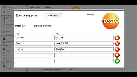 testo 190 CFR software   Testo international 8