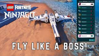 Flight Controls (featuring the NEW X Wing) #buildlegofortnite