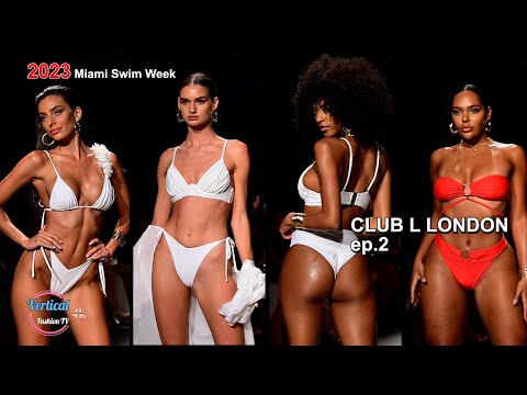 [4k60] 2023 HOT SWIMWEAR SHOW | CLUB L LONDON ep.2