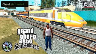 Secret Super Fast Train Location in GTA San Andreas ! Hidden Place | GTASA Secrets, Cheats & Myths screenshot 5