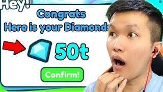 AKU DAPET 50 TRILLION GEMS DI PET SIMULATOR X! - ROBLOX INDONESIA