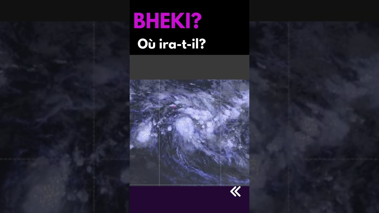 Impact du cyclone à Maurice? (Bheki) #weather #maurice #tropicale #weatherfollower #cyclone #news