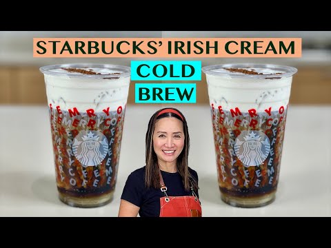 Video: Dab tsi hauv irish cream txias brew?