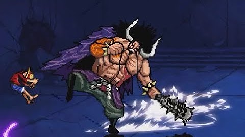 Luffy 5th Emperor Vs Kaido All Form - Jump Force Mugen