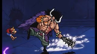 Luffy 5th Emperor Vs Kaido All Form - Jump Force Mugen screenshot 4
