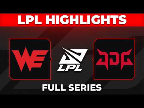 WE vs JDG Highlights ALL GAMES | LPL 2026 Split 3 | Team WE vs JD Gaming