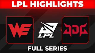 WE vs JDG Highlights ALL GAMES | LPL 2026 Split 3 | Team WE vs JD Gaming