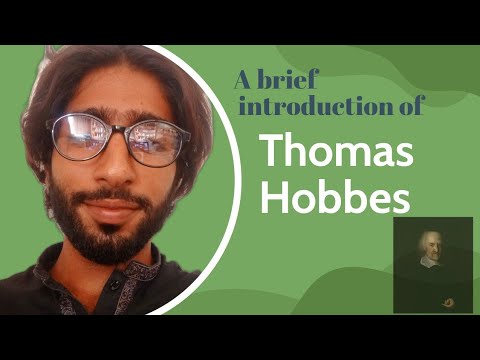 Video: English materialist philosopher Thomas Hobbes: biography (duab)
