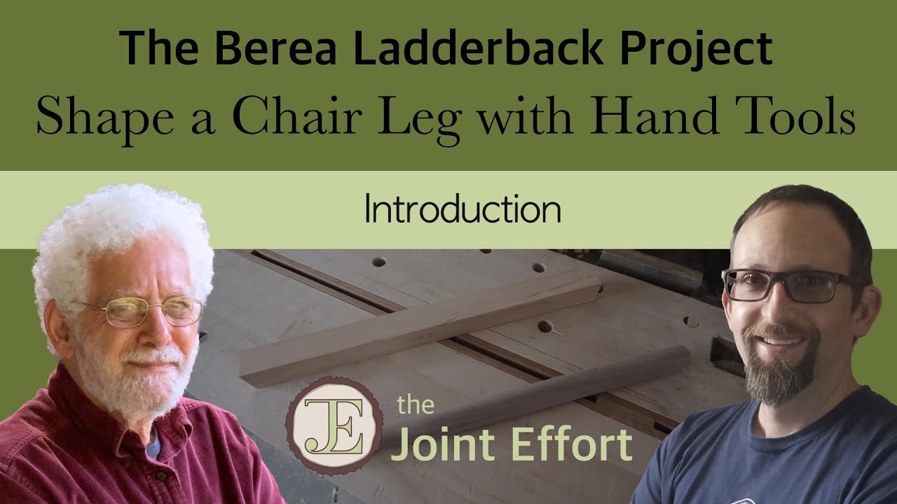 Shape a Round & Tapered Chair Leg with a DrawKnife and Spokeshave