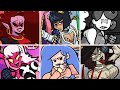 Friday night funkin  milf but every turn a different skin mod is used